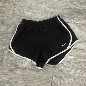Girls Black Nike shorts